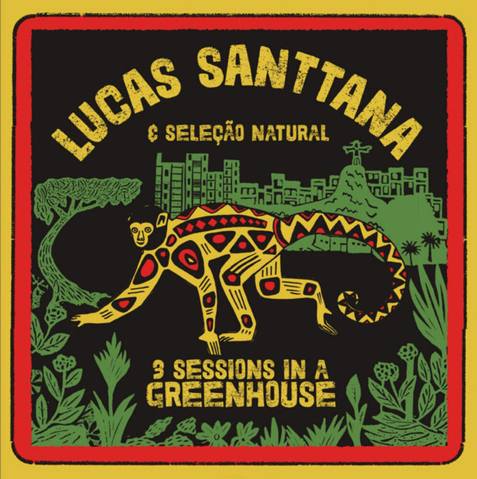 Lucas Santtana - 3 Sessions in a Greenhouse Vinyl LP Red Colour 2021