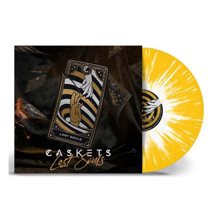Caskets Lost Souls Vinyl LP Yellow & White Splatter Colour 2022