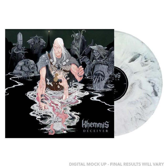 Khemmis Deceiver Vinyl LP White & Black Marble 2021