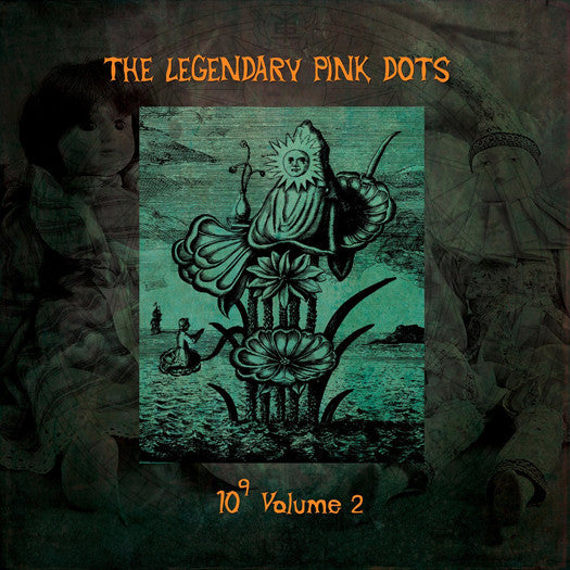 LEGENDARY PINK DOTS 10 TO THE POWER OF 9 LP VINYL NEW (US) 33RPM COLOURED