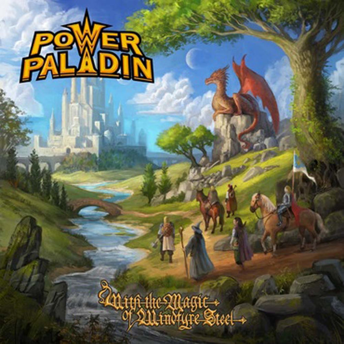 Power Paladin With The Magic Of Windfyre Steel Vinyl LP Orange & White 2022