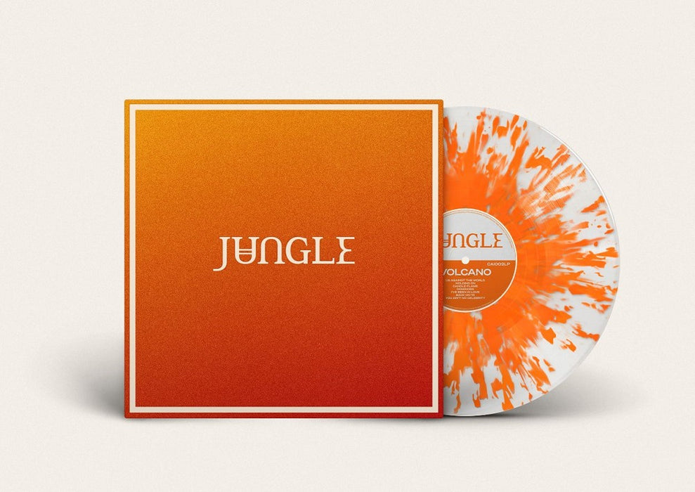 Jungle Volcano Vinyl LP Indies Orange Splatter Colour 2023