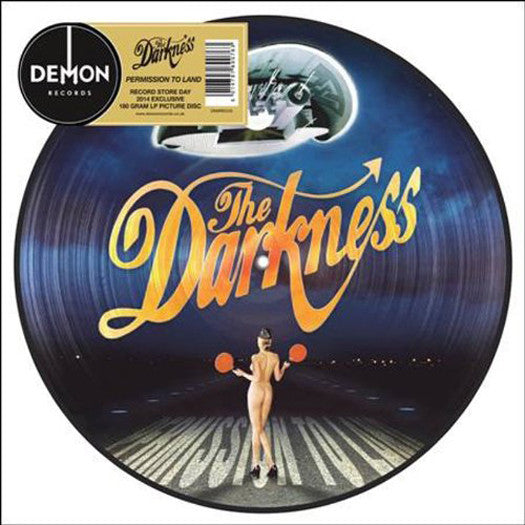 DARKNESS PERMISSION TO LAND LP VINYL NEW 2014 33RPM