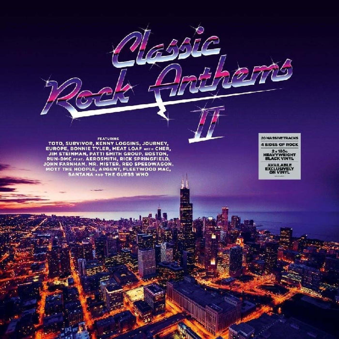 Classic Rock Anthems 2LP Vinyl  NEW 2017