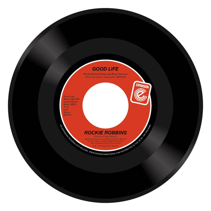 Rockie Robbins Good Life Lets Groove 7" Vinyl Single New 2019
