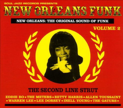 SOUL JAZZ RECORDS PRESENTS NEW ORLEANS FUNK, VOL. 2 2LP VINYL NEW