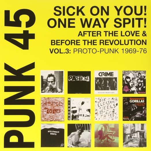 SOUL JAZZ RECORDS PRESENTS PUNK 45 SICK ON YOU 1969-77 LP VINYL NEW 33RPM