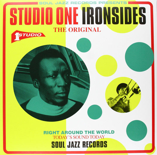SJR PRESENTS STUDIO ONE IRONSIDES LP VINYL 33RPM NEW 2013 DOUBLE LP