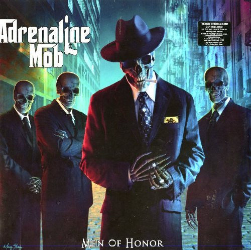 ADRENALINE MOB MEN OF HONOR LIMITED EDITION LP VINYL  2 DISC METAL  NEW