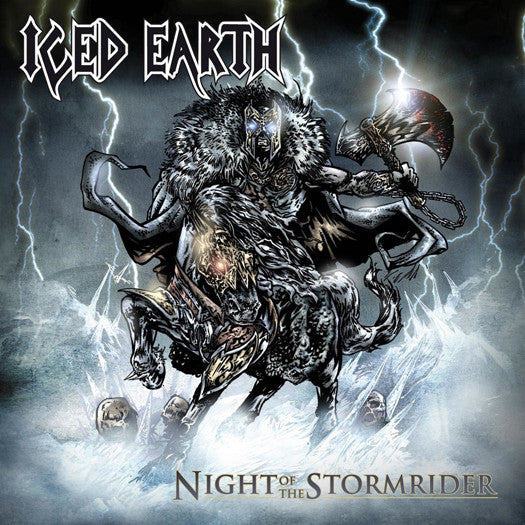 ICED EARTH NIGHT OF THE STORMRIDER (UK) LP VINYL NEW (US) 33RPM
