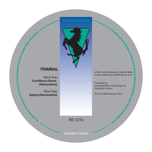 TRIMBAL CONFIDENCE BOOST/SAYING 12" SINGLE VINYL NEW 2012