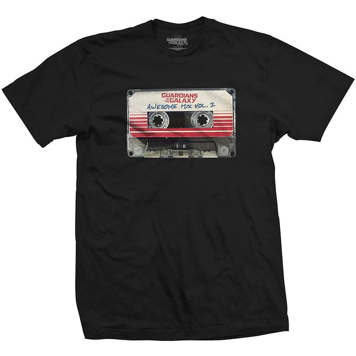 GUARDIANS OF THE GALAXY Awesome Mix MENS Black SIZE LARGE T-shirt NEW