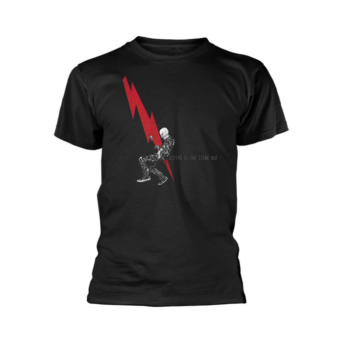 QUEENS OF THE STONE AGE Lightning Dude MENS Black SIZE X-Large T-shirt NEW