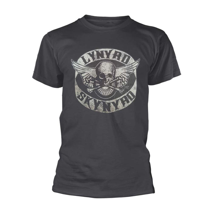 LYNYRD SKYNYRD Biker Patch MENS Grey XXL T-Shirt NEW