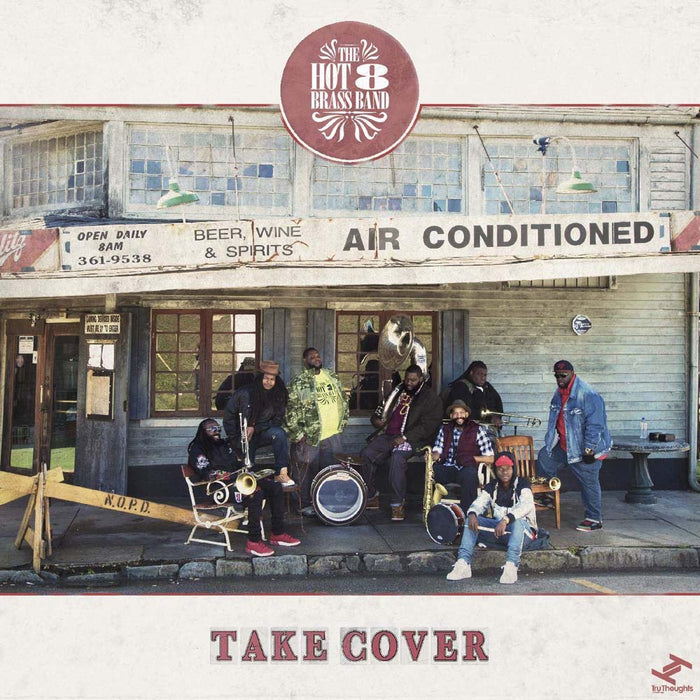 Hot 8 Brass Band Take Cover Limited 12" Red Vinyl EP New 2019
