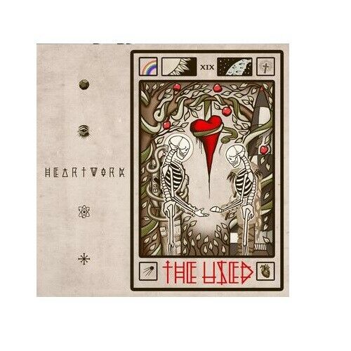 The Used Heartwork Vinyl LP Clear and Black Spatter Colour 2020