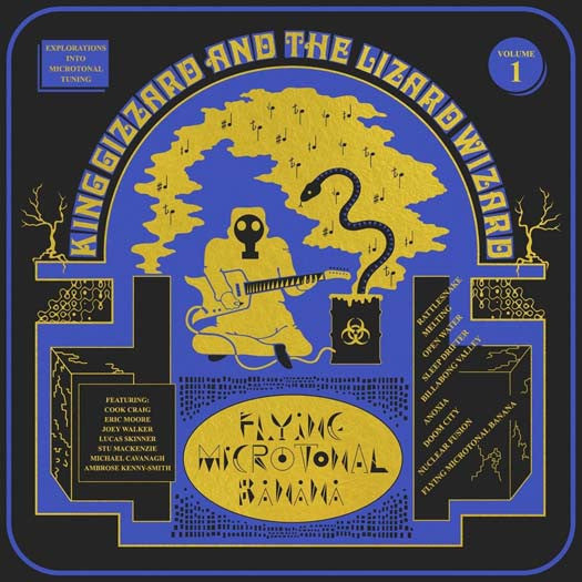 KING GIZZARD & LIZARD WIZARD Flying Microtonal Banana 12" LP NEW 2017