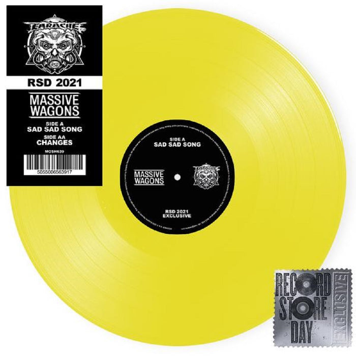 Massive Wagons Sad Sad Song / Changes 7" Vinyl Single Yellow RSD 2021