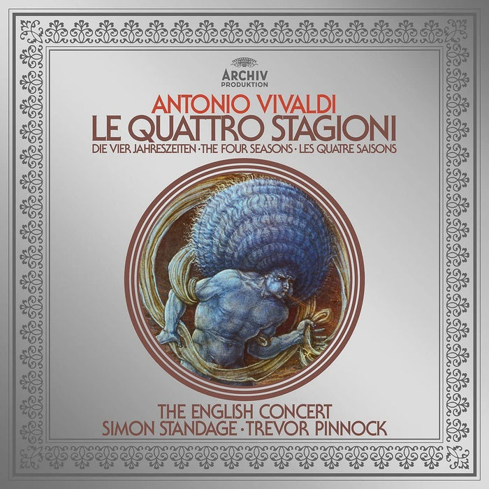 Simon Standage Vivaldi The Four Seasons Vinyl LP 2018