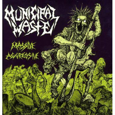 MUNICIPAL WASTE TO MASSIVE AGGRESSIVE [2009] THRASH LP VINYL NEW 33RPM