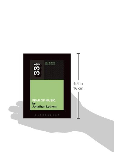 Jonathan Lethem Talking Heads' Fear of Music Paperback Music Book (33 1/3) 2012