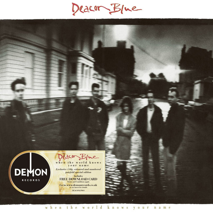 DEACON BLUE WHEN THE WORLD KNOWS YOUR NAME LP VINYL NEW LIMITED