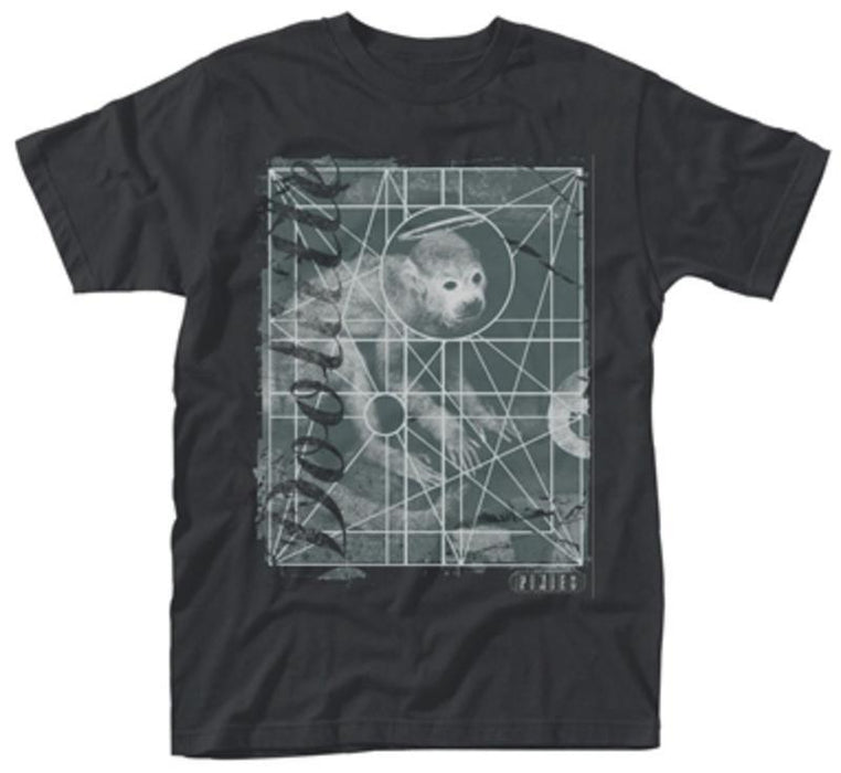 THE PIXIES Doolittle MENS Black size LARGE T-Shirt NEW
