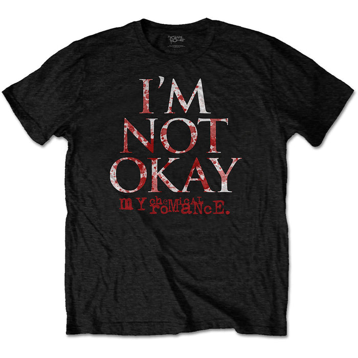 My Chemical Romance I'm Not Ok Black Medium Unisex T-Shirt