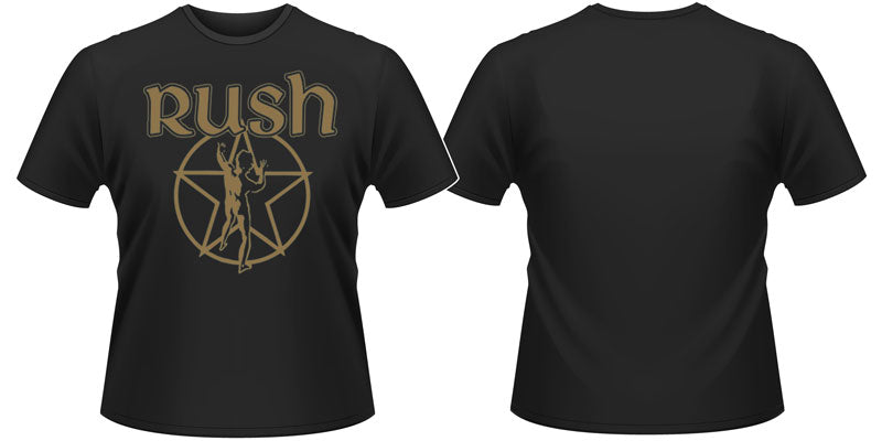 RUSH METALLIC STARMAN EXTRA LARGE MENS T SHIRT NEW OFFICIAL