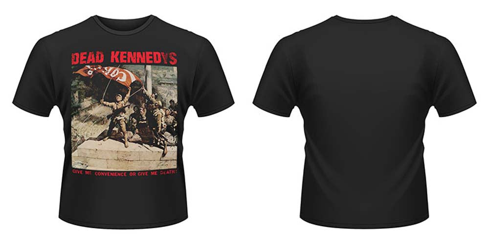DEAD KENNEDYS CONVENIENCE OR DEATH LARGE MENS T SHIRT NEW OFFICIAL