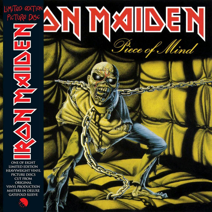IRON MAIDEN PIECE OF MIND 1983 LP VINYL 33RPM HEAVY NEW 33RPM