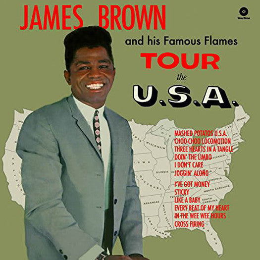 JAMES BROWN TOUR THE U.S.A LP VINYL NEW (US) 33RPM