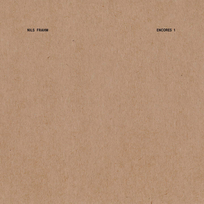 NILS FRAHM Encores 1 Vinyl LP NEW 2018