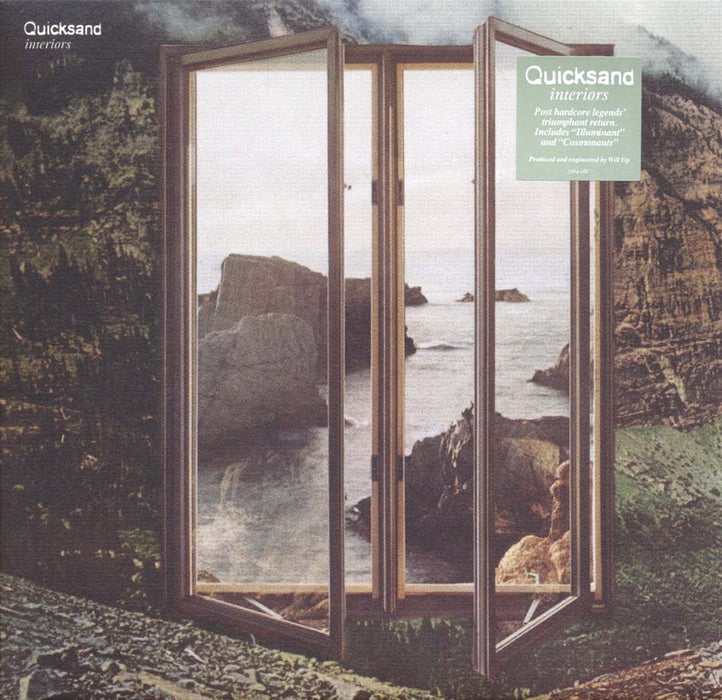 QUICKSAND Interiors LP Indies Only Green Vinyl NEW 2017