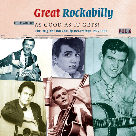 VARIOUS GREAT ROCKABILLY LP VINYL 180GM 33RPM NEW 2012 DOUBLE VINYL