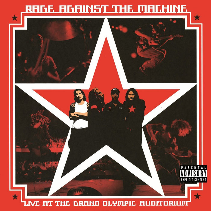 RAGE AGAINST THE MACHINE LIVE GRAND OLYMPIC AUDITORIUM LP VINYL 33RPM NEW