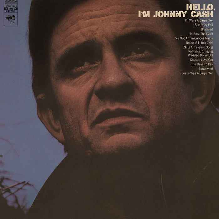 JOHNNY CASH HELLO IM JOHNNY CASH LP VINYL 33RPM NEW