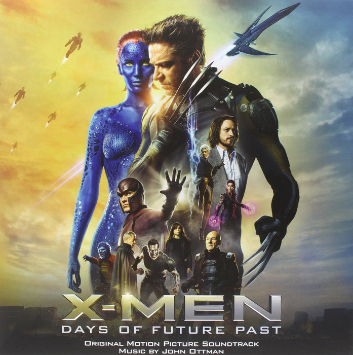 X MEN DAYS OF FUTURE PAST SOUNDTRACK LP VINYL 33RPM NEW