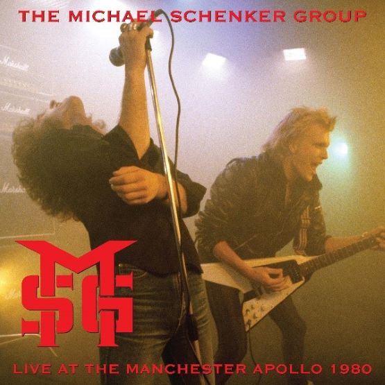 The Michael Schenker Group Live In Manchester 1980 Vinyl LP Red Colour RSD 2021