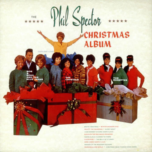 Phil Spector CHRISTMAS Gift For You LP Vinyl NEW White Limited Edition