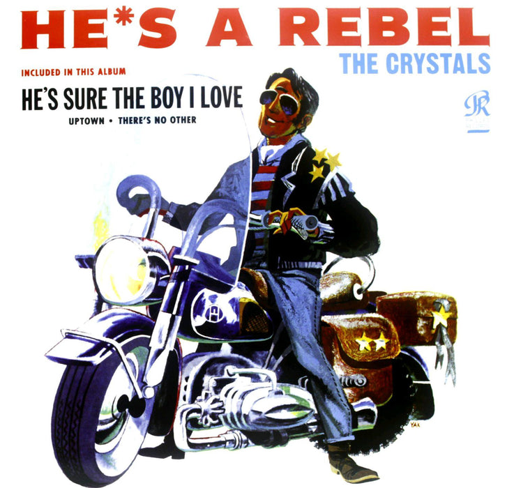 CRYSTALS HES A REBEL LP VINYL 33RPM NEW