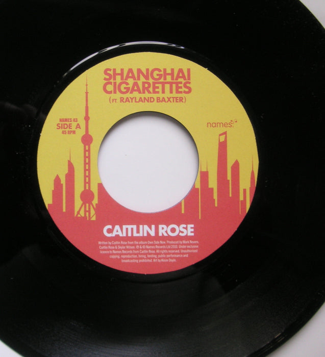 CAIRLIN ROSE SHANGHAI CIGARETTES 7INCH VINYL SINGLE NEW 45RPM