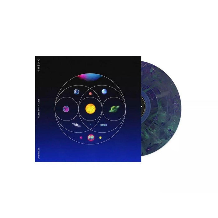 Coldplay Music Of The Sepheres Vinyl LP Recycled Colour 2021