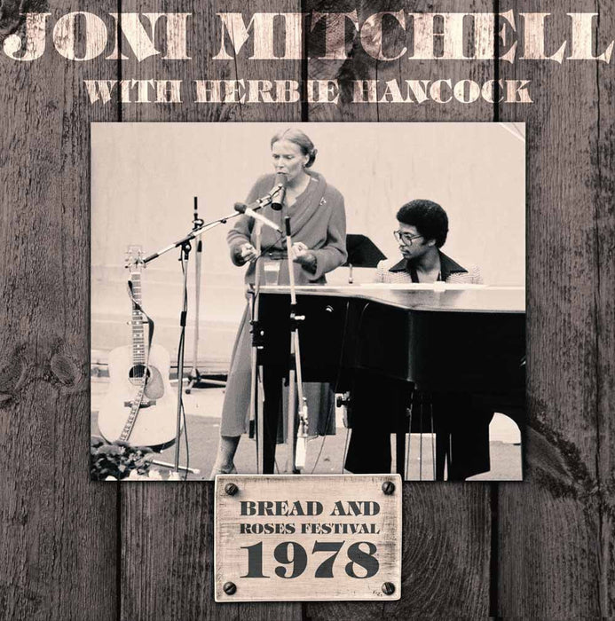 JONI MITCHELL Herbie Hancock BREAD & ROSES FESTIVAL 1978 LP Vinyl NEW