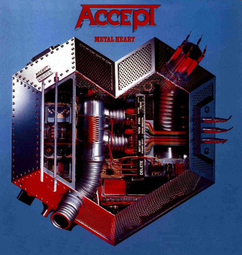 ACCEPT METAL HEART LP VINYL NEW 33RPM
