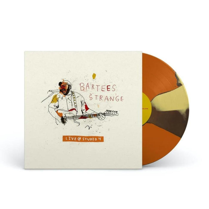 Bartees Strange Live Studio 4 Vinyl LP Orange, Brown & Yellow Colour 2022