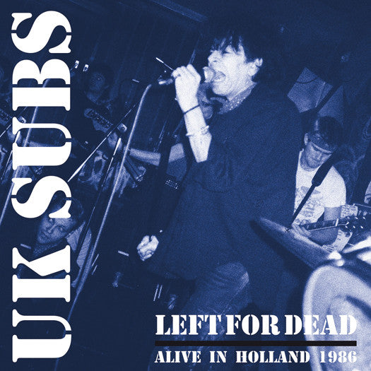 UK SUBS LEFT FOR DEAD DOUBLE LP VINYL 33RPM NEW
