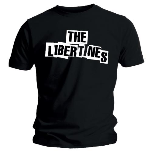 The Libertines Logo Black Large T-Shirt