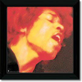 JIMI HENDRIX ELECTRIC LADYLAND FRAMED REPLICA LP VINYL PRINT NEW 33RPM