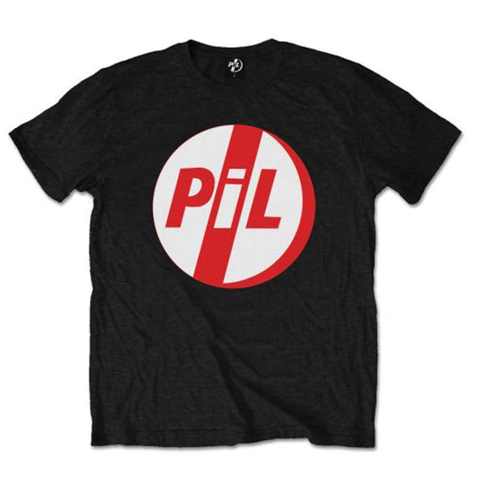 PIL LOGO T-SHIRT LARGE MENS NEW OFFICIAL BLACK